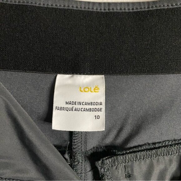 Lole Women's Gray Straight Leg Performance Wear Travel Pant - Picture 6 of 10